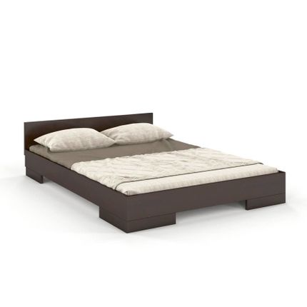 Łóżko drewniane bukowe SPECTRUM Long 180x220 - palisander
