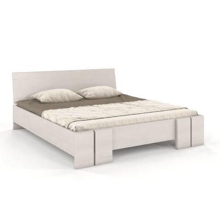 Łóżko drewniane sosnowe VESTRE Maxi&Long 120x220 - biały