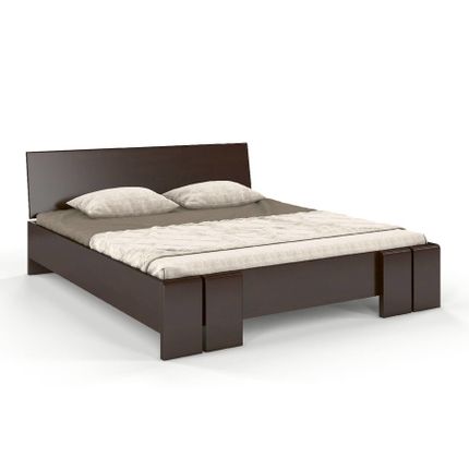 Łóżko drewniane bukowe VESTRE Maxi&Long 160x220 - palisander