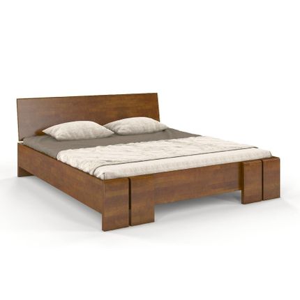 Łóżko drewniane bukowe VESTRE Maxi&Long 140x220 - orzech