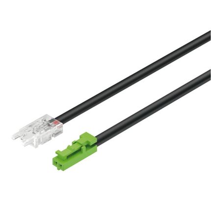Przejściówka przewodu zasilającego LOOX5 do taśmy LED 1-kolorowej / 8 mm / 24 V / AWG20