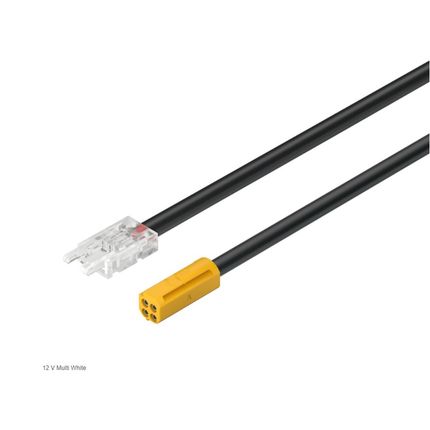 Przewód zasilający LOOX5 do taśmy LED Multi White / 8 mm / 12 V / AWG 20 / dł. 2 m