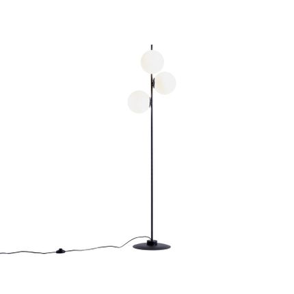 Lampa podłogowa BOBLER - czarny