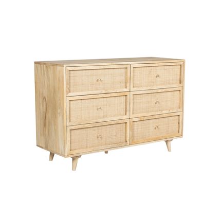 Komoda GR-16-MN 6 szuflad - naturalny
