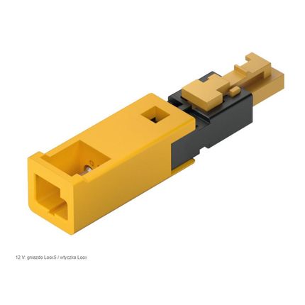 Przejściówka do podłączania do zasilacza LOOX / 12 V / 42 W