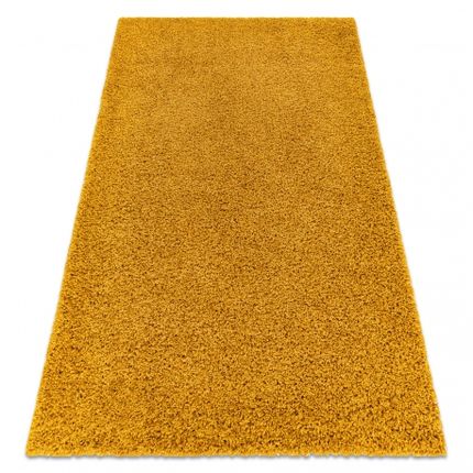Dywan AMBER shaggy 5cm - złoty