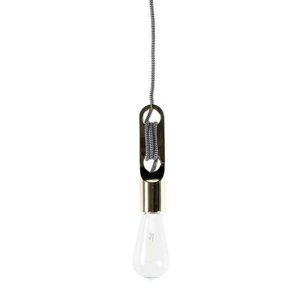 Lampa wisząca WICKLE PL-15102-GD - mosiądz