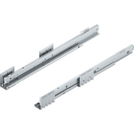 Prowadnice z przesuniętym bolcem i hamulcem MERIVOBOX BLUMOTION 453 BZ / dł. 55 cm / 70 kg