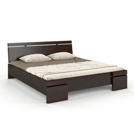 Łóżko drewniane sosnowe SPARTA Maxi&Long 200x220 - palisander