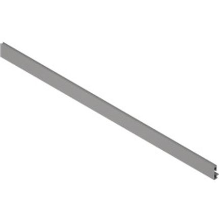 MERIVOBOX front z wpustem do Szuflada wewnętrzna z elementem dekoracyjnym KB=1200 mm do przycięcia szary indium mat