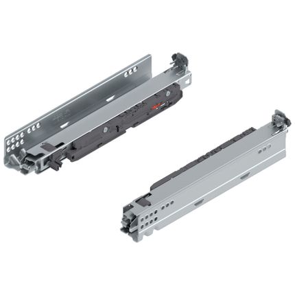 MOVENTO z BLUMOTION S, pełny wysuw do szuflady drewnianej, 40 kg, dł.=320 mm, wymaga sprzęgła, lewa/prawa+cynkowana*P/U: 6