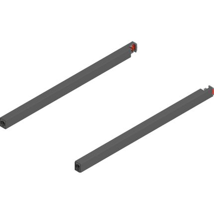 Reling podłużny MERIVOBOX - antracyt / dł. 35 cm / lewy/prawy
