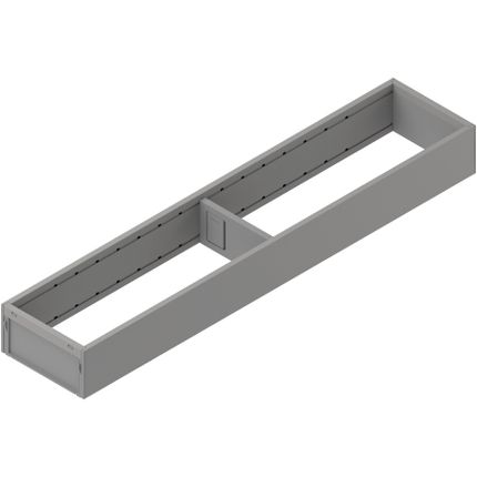 Ramki do szuflady AMBIA-LINE do Legrabox i Merivobox - szary / 10x50 cm