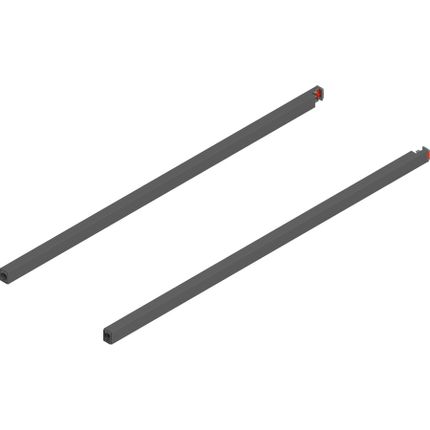 Reling podłużny MERIVOBOX - antracyt / dł. 60 cm / lewy/prawy