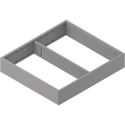 Ramki do szuflady AMBIA-LINE do Legrabox i Merivobox - szary / 24.2x27 cm