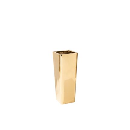 Lustrzana wysoka donica HT009-1 69 cm - złoty