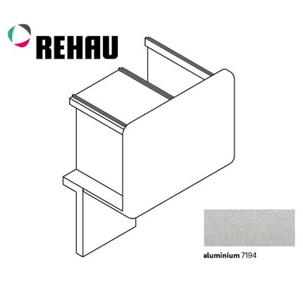Zaślepka do prowadnicy FRAME - aluminium