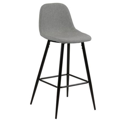 Hoker WILMA 91 cm - jasny szary/czarny