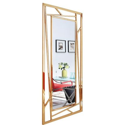 Lustro wiszące GG1019B 85x180 - złoty