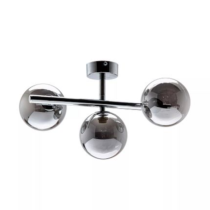 Lampa sufitowa LUNA 5663 - dymiony/chrom