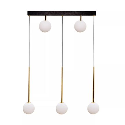 Lampa wisząca ALI 5641 - biały/złoty