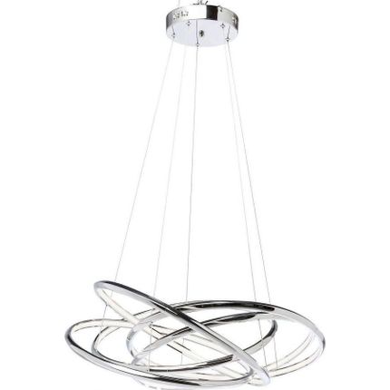 Lampa wisząca LED SATURN 75 - chrom