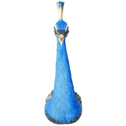 Dekoracja ścienna PEACOCK - niebieski
