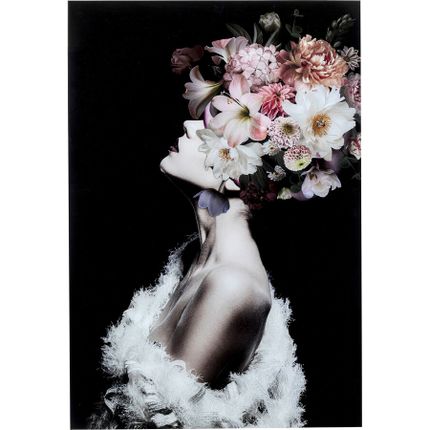 Obraz szklany FLOWERY BEAUTY 80x120