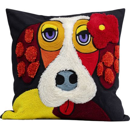 Poduszka tuftowana MAKE UP DOG 45x45