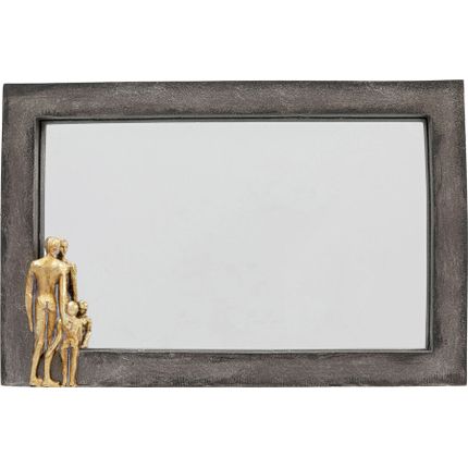Lusterko stojące FATHER AND SON 20x13 - szary