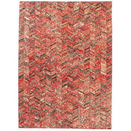 Dywan skórzany LOLA 240x170 - czerwony