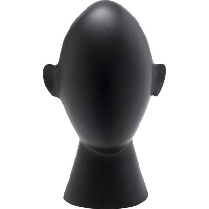 Figurka dekoracyjna ABSTRACT FACE - czarny