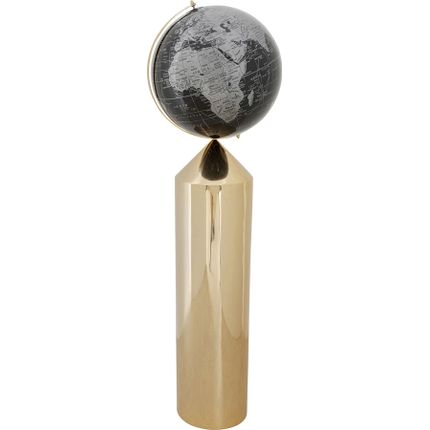 Globus dekoracyjny GLOBE TOP GOLD 132 - czarny/złoty