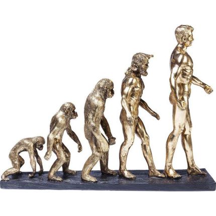 Figurka dekoracyjna EVOLUTION - złoty