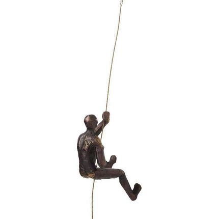 Dekoracja ścienna CLIMBER ROPE - brązowy