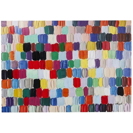 Obraz TOUCHED COLORFUL DOTS 200x140 - multikolor