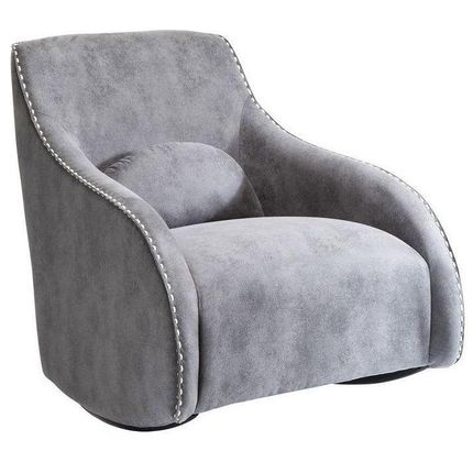 Fotel bujany SWING RITMO - szary