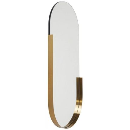 Lustro wiszące HIPSTER OVAL 50x114 - złoty