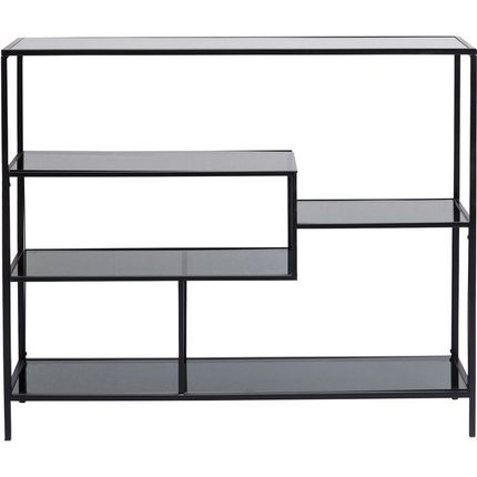 Regał LOFT 115x100 - czarny