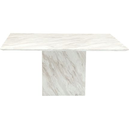 Stół ARTISTICO MARBLE 160x90 - biały