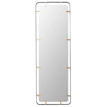 Lustro wiszące BETSY 55x165 - czarny/złoty