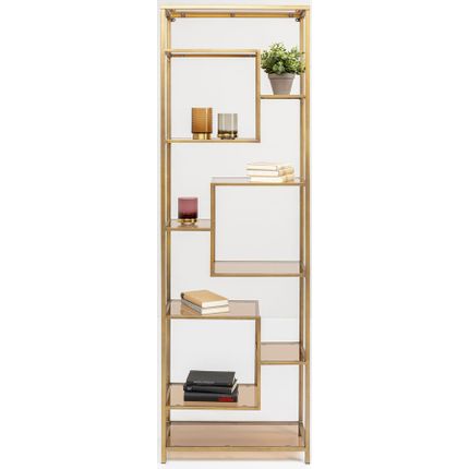 Regał LOFT 60x195 - złoty
