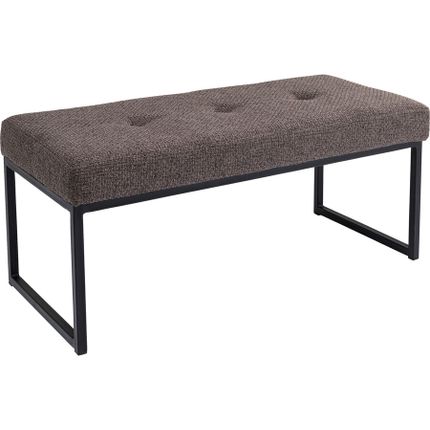 Ławka SMART DOLCE 90x40 - brązowy/czarny