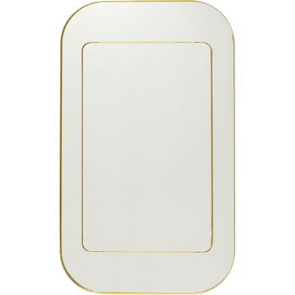 Lustro wiszące DOUBLE ROW 80x140 - złoty