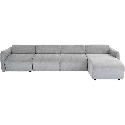 Narożnik modułowy prawy LUCCA 331 cm - szary
