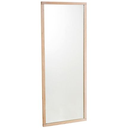 Lustro wiszące CONFETTI 60x150 cm - dąb bielony