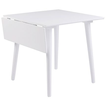 Stół rozkładany LOTTA 80-105x80 cm - biały