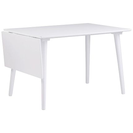 Stół rozkładany LOTTA 120-160x80 cm - biały