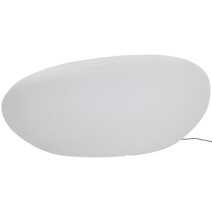 Lampa ogrodowa biała 111x80 cm