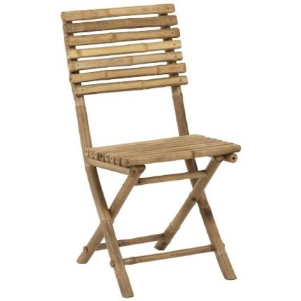 Krzesło bambusowe PLIABLE - naturalny